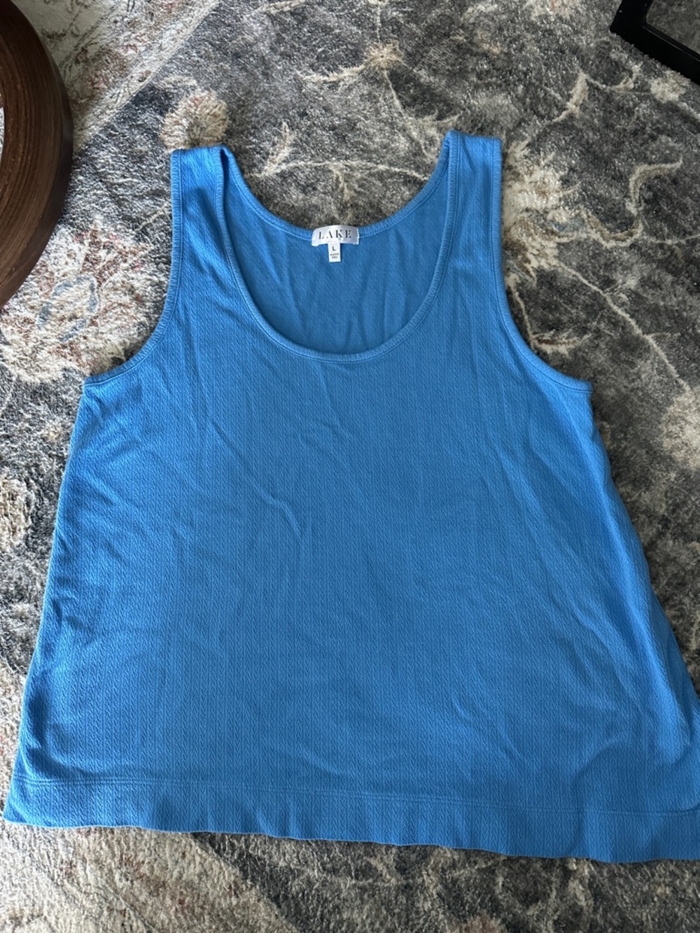 LAKE Scoop Neck Tank Top